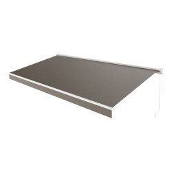 Toldo manual semi cofre 3x2m taupe poly Blooma | Brico Depôt