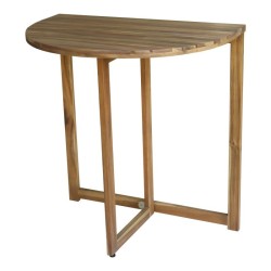 Mesa de balcón consola plegable de madera de Acacia Lyco GoodHome | Brico Depôt