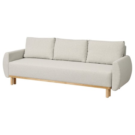 GRUNNARP sofá cama 3 plazas, Gunnared beige  - IKEA