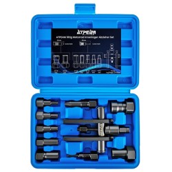 ATPEAM Juego de 10 Extractores de Rodamientos Internos para Motocicleta, Herramienta de Extracción de Cojinetes, Extractor de Ro
