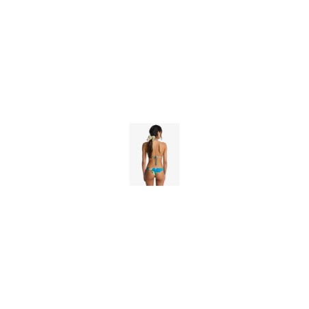 Sol Searcher TS Tanga - Braguita de bikini con lazadas laterales Azul Mujer