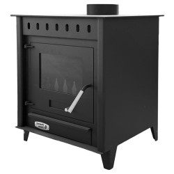 Estufa de leña Teide 12,6kW Prensa Stove - 7427254848029 | Brico Depôt