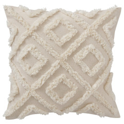 EKGULDMAL funda de cojín, geométrico natural, 50x50 cm - IKEA