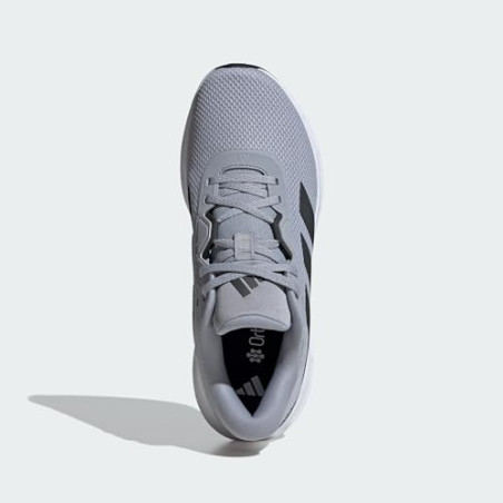 adidas Galaxy 7 Running Shoes, Zapatillas Hombre, Halo Silver Carbon Core Black, 43 1/3 EU