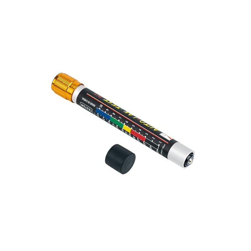 Mcbazel Medidor de Espesor de Pintura, Medidor de Espesor de Pintura para Coches con Punta Magnética y Escala de Micras, Dispos