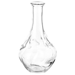 VILJESTARK florero / jarrón, vidrio incoloro, 17 cm - IKEA