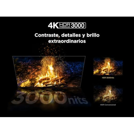 TCL 85Q8C, 85'' QD-Mini LED TV, 4K HDR Premium 5000, ZeroBorder™, Smart TV con Google TV (Dolby Vision IQ y Atmos, Panel Cryst