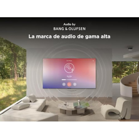 TCL 85Q8C, 85'' QD-Mini LED TV, 4K HDR Premium 5000, ZeroBorder™, Smart TV con Google TV (Dolby Vision IQ y Atmos, Panel Cryst