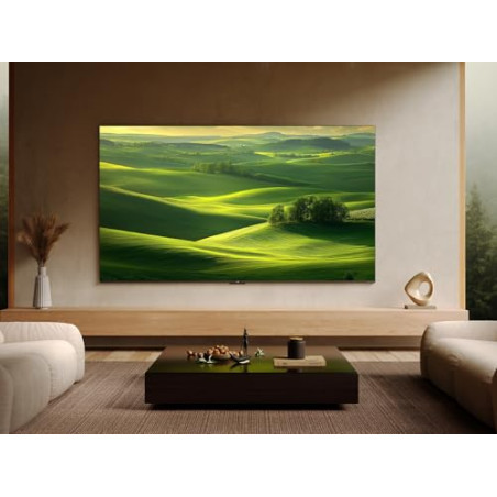 TCL 85Q8C, 85'' QD-Mini LED TV, 4K HDR Premium 5000, ZeroBorder™, Smart TV con Google TV (Dolby Vision IQ y Atmos, Panel Cryst