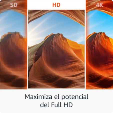 Amazon Fire TV Stick HD (Última generación), con TV en directo gratuita, mando por voz Alexa, controles de Hogar digital y rep