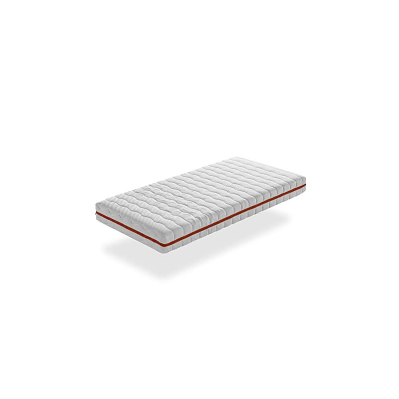 DORMISSIMO Colchon 90x200 Cama Infantil - Altura 18 CM ZAFIR MUELLES - Muelles ensacados, Antibacteriano y desenfundable, Ideal 