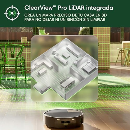 iRobot Roomba MAX 705 Combo con Base AutoWash multifunción y Agua Caliente, Rodillo de fregado PowerSpin Extensible, Cubierta P