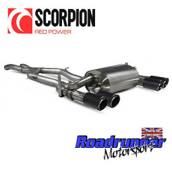 Scorpion Exhaust BMW M4 F82 F83 M3 F80 Cat Back System Non Res Carbon SBMS073CF | eBay