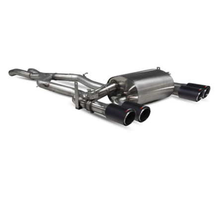 Scorpion Non-res cat-back system with electronic valves F80 M3 / M4 F82 F83 - Magnum Performance