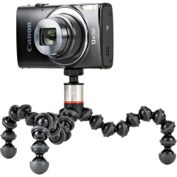 JOBY GorillaPod Starter Kit, Mini Trípode Flexible Versátil con Abrazadera Universal para Smartphone, Soporte para GoPro y Lin